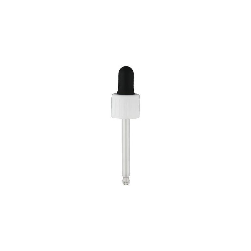 Accessories black straw plastic dropper custom